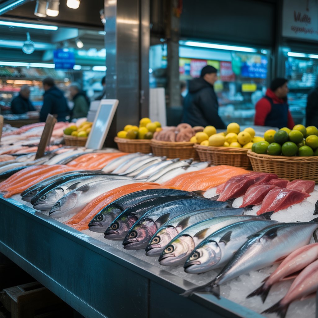 محلات الأسماك